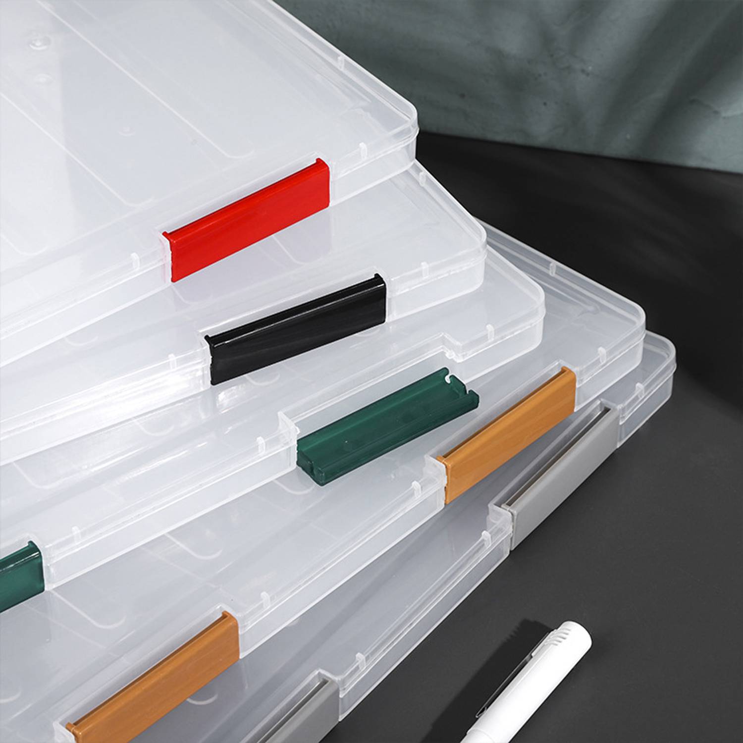 Snap Lock PP Document Organizer Box 13