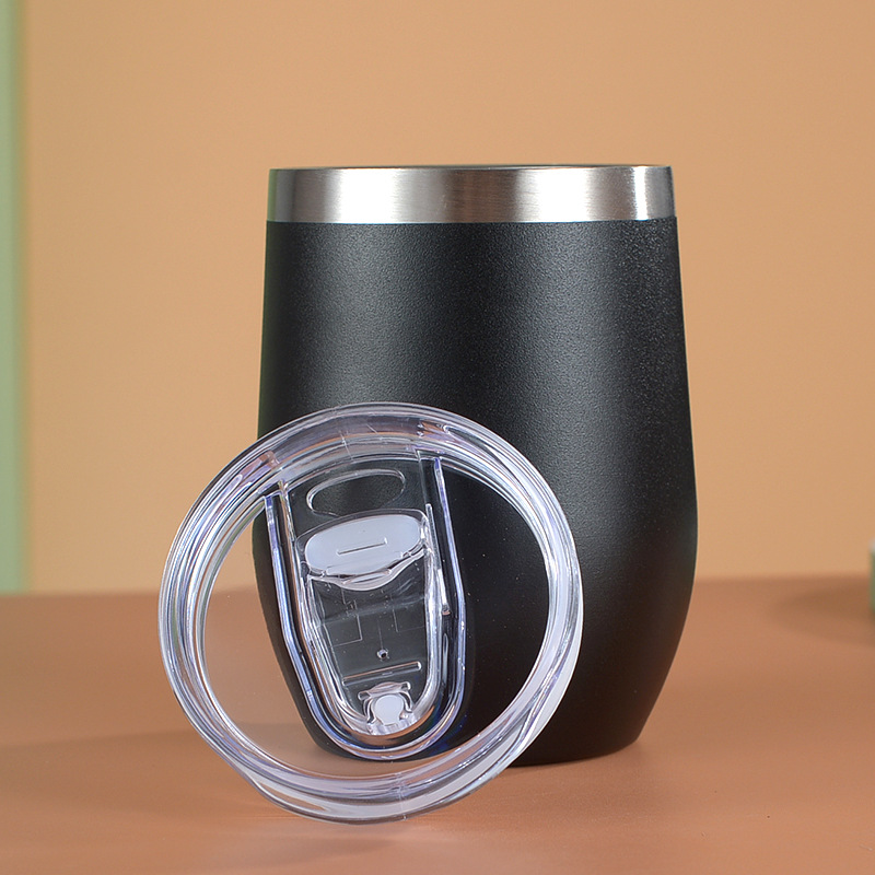 12oz Stemless Wine Tumbler with Lid 3