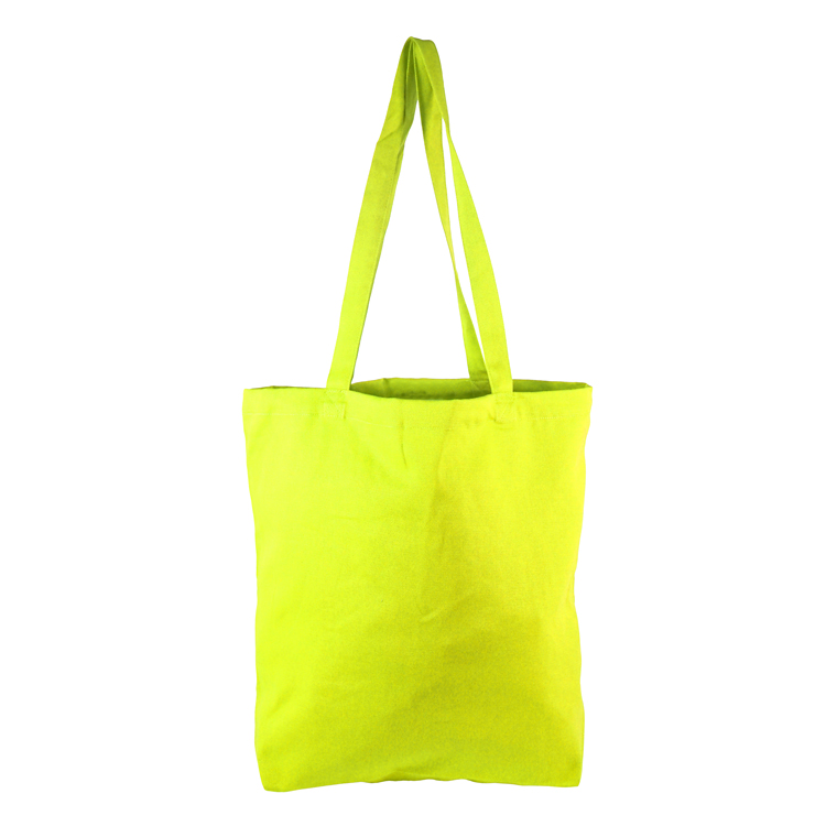 Best Selling Lime Green Cotton Tote 2