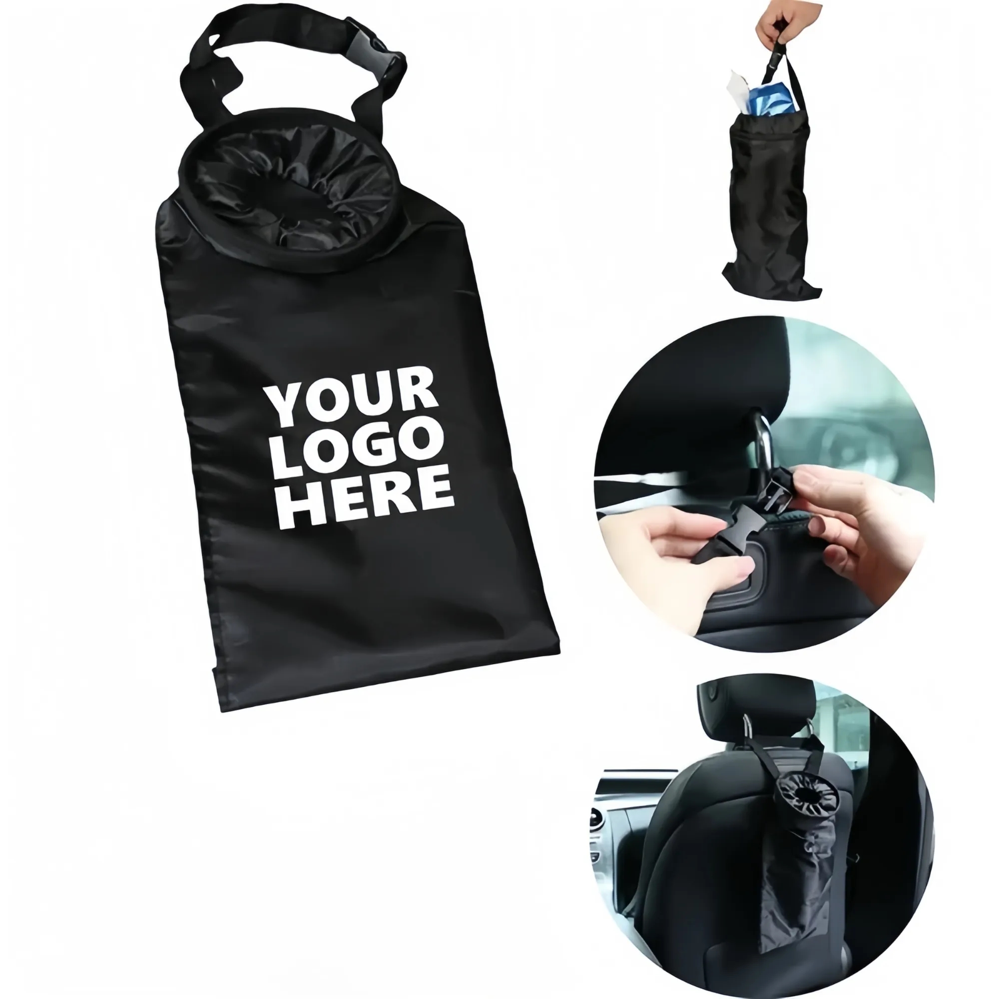 Seat Back Hanging Car Trash Bag