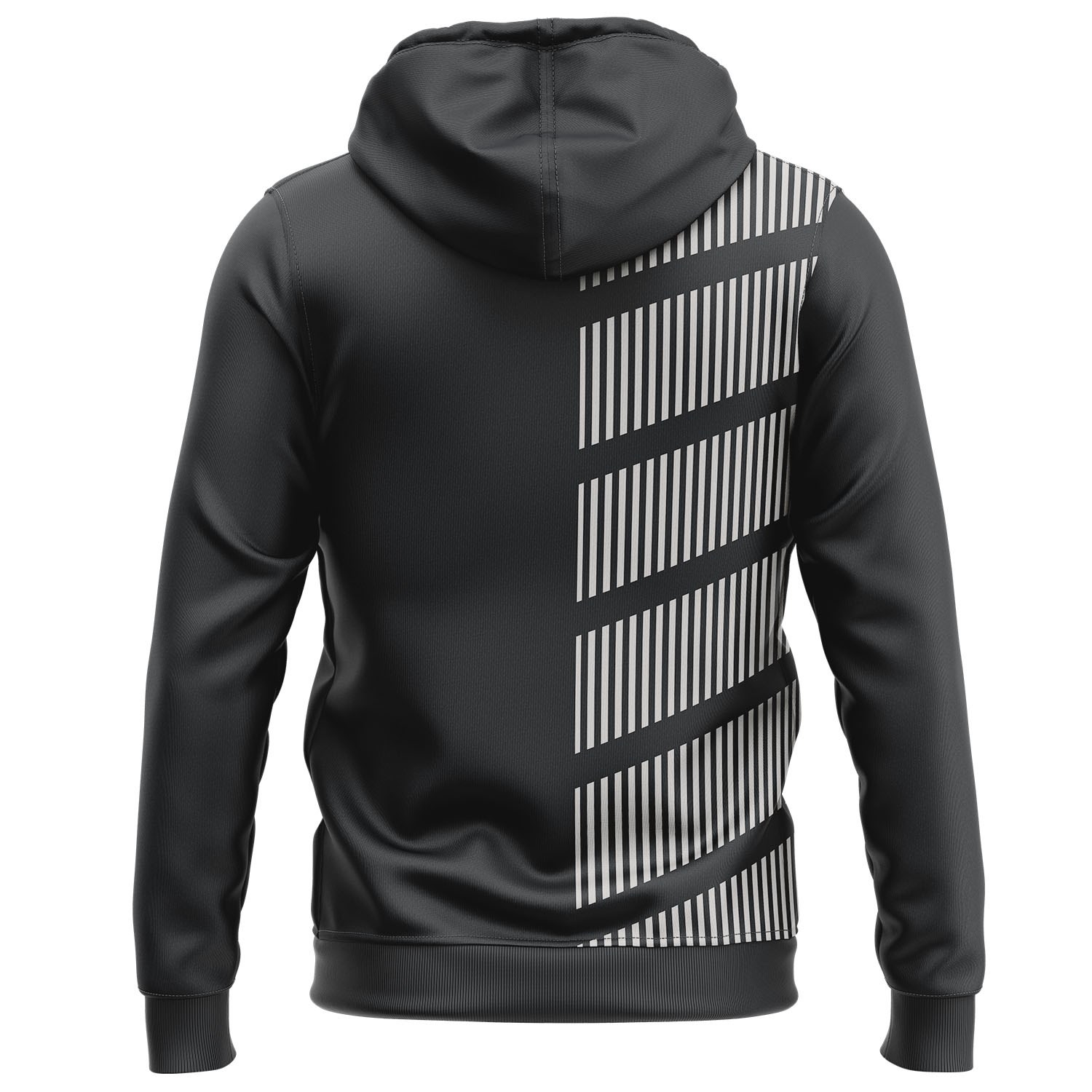Unisex 280 GSM Spandex Interlock Fleece Half Zipper Hoodie w/ Windbreaker 3
