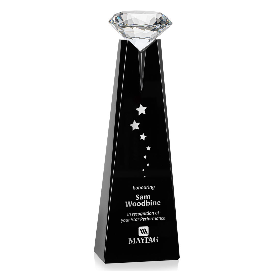Alicia Gemstone Award - Black/Diamond 2