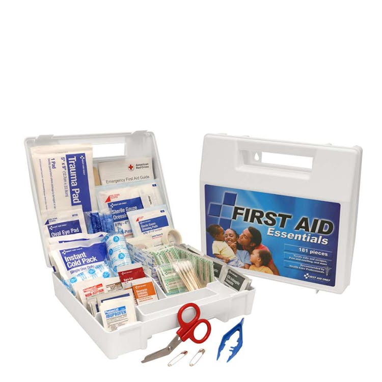 First Aid Kit 181 Piece - Plastic Case 2