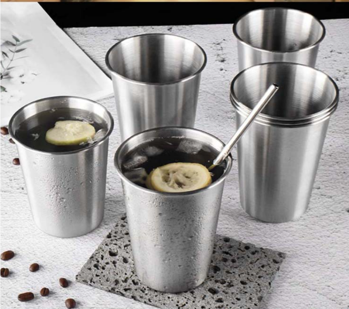 12 Ounce Stainless Pint Drinking Cup 2