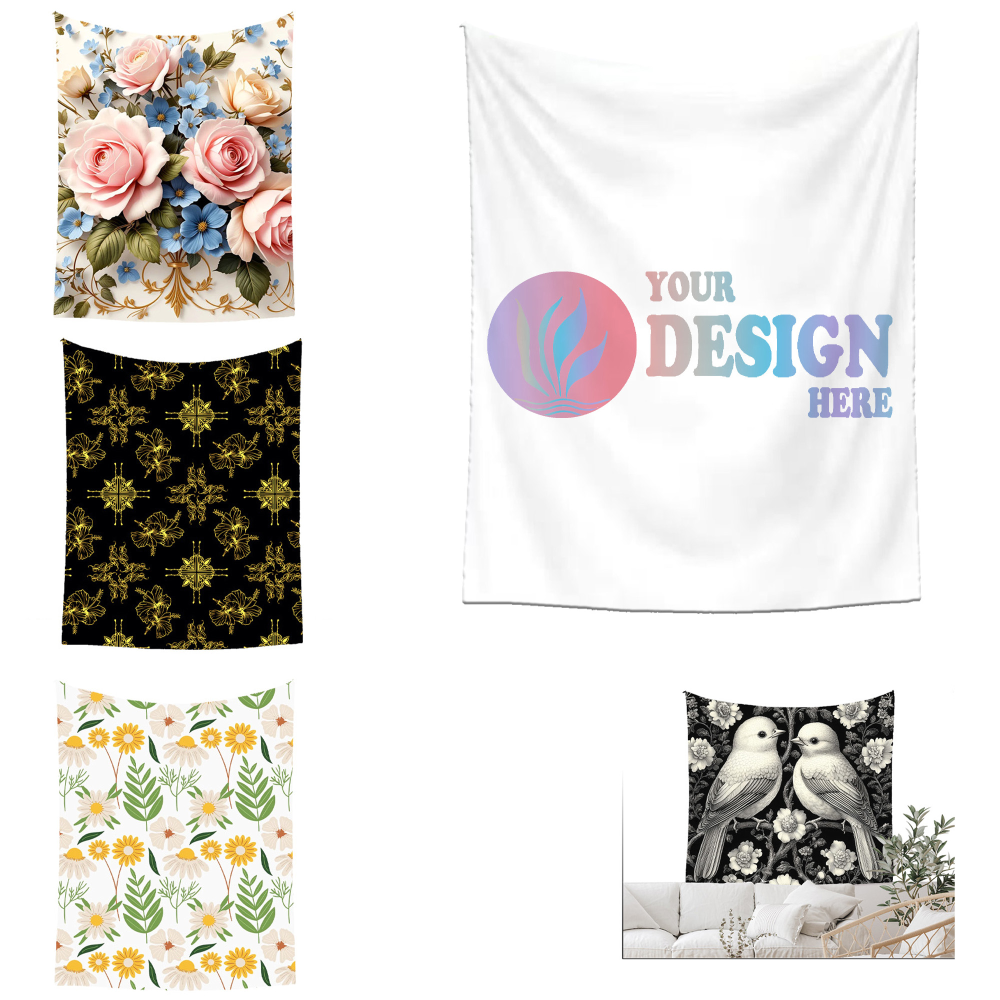 Rectangle Wall Hanging Tapestry 2