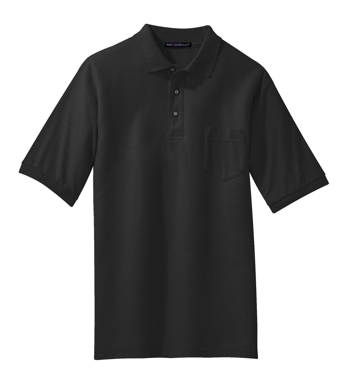 Silk Touch Polo with Pocket