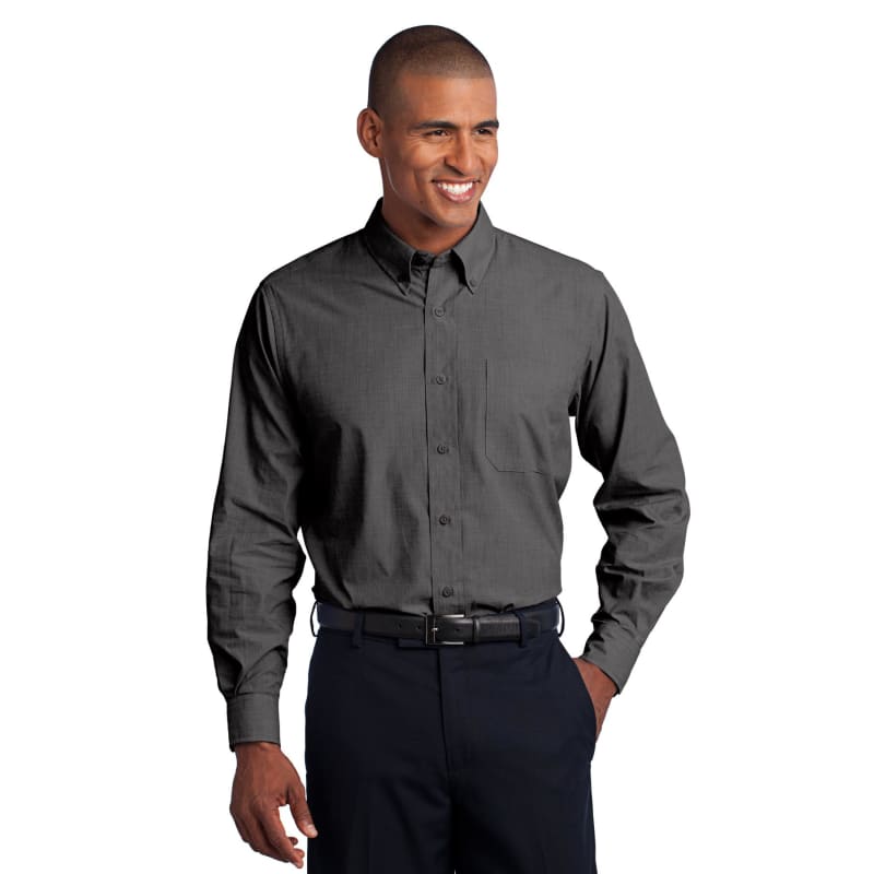Port Authority Crosshatch Easy Care Shirt. 11