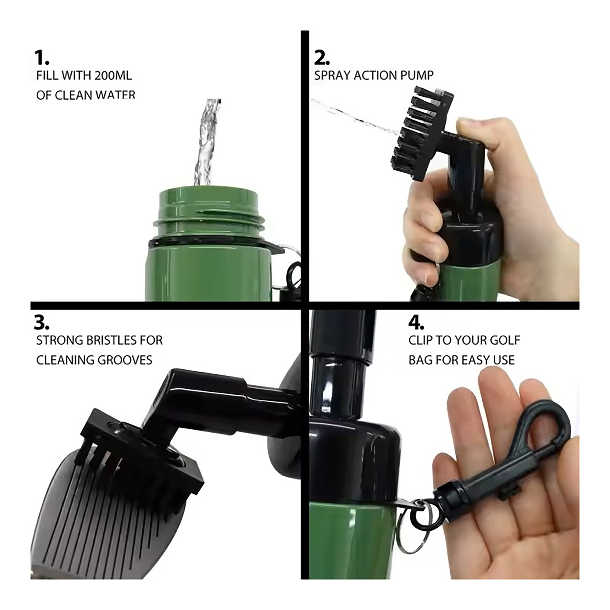 Golf Club Cleaning Brush 3