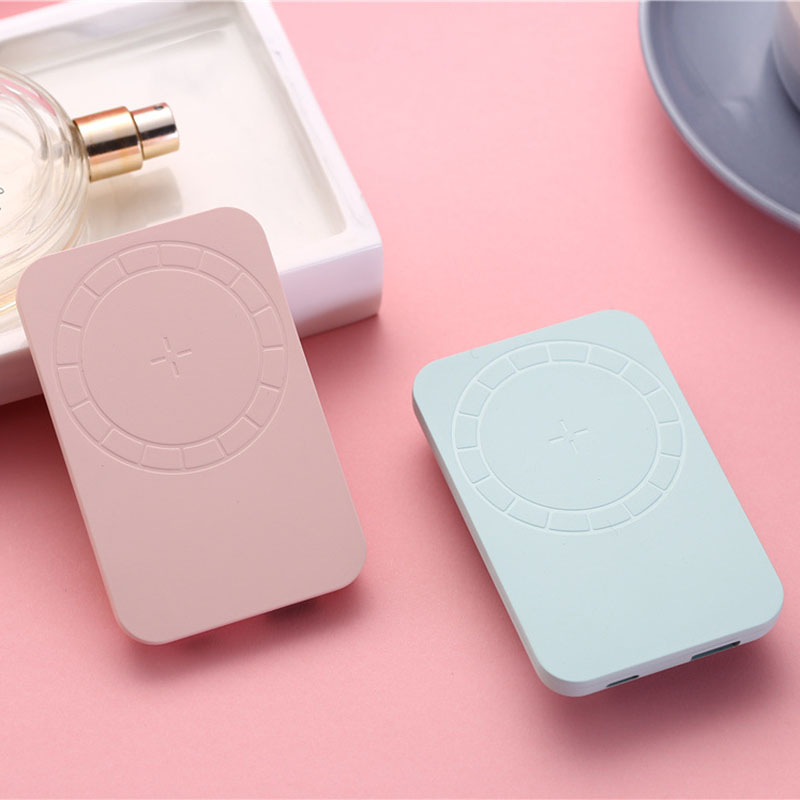 Magnetic Portable Wireless Charger w/Phone Stand 6