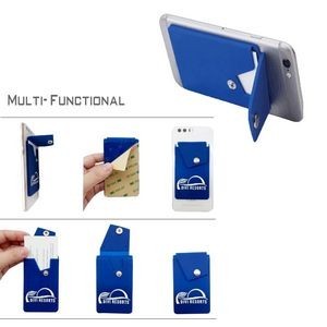 Silicone Snap Phone Wallet With Secure Closure 19