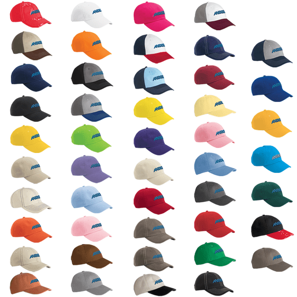 Valucap VC300A Adult Bio-Washed Unstructuered Cap 129