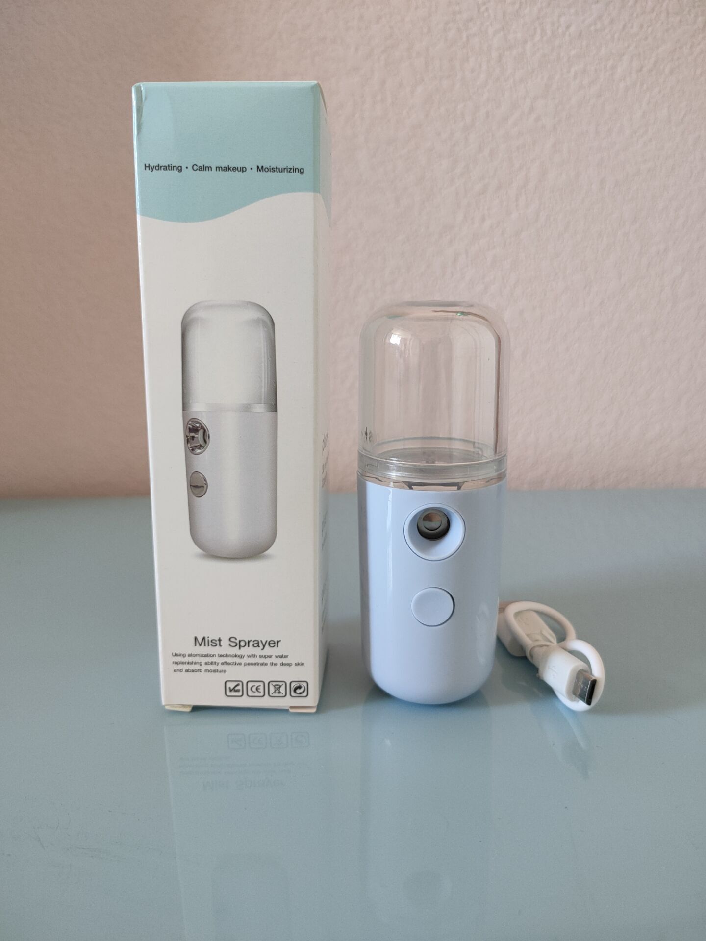 Rechargeable Facial Mini Steam Sprayer 4