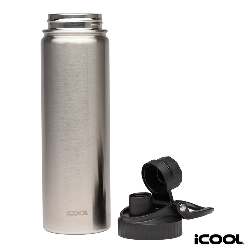 iCOOL® Durango 24 oz. Double Wall, Stainless Steel Water Bottle 19