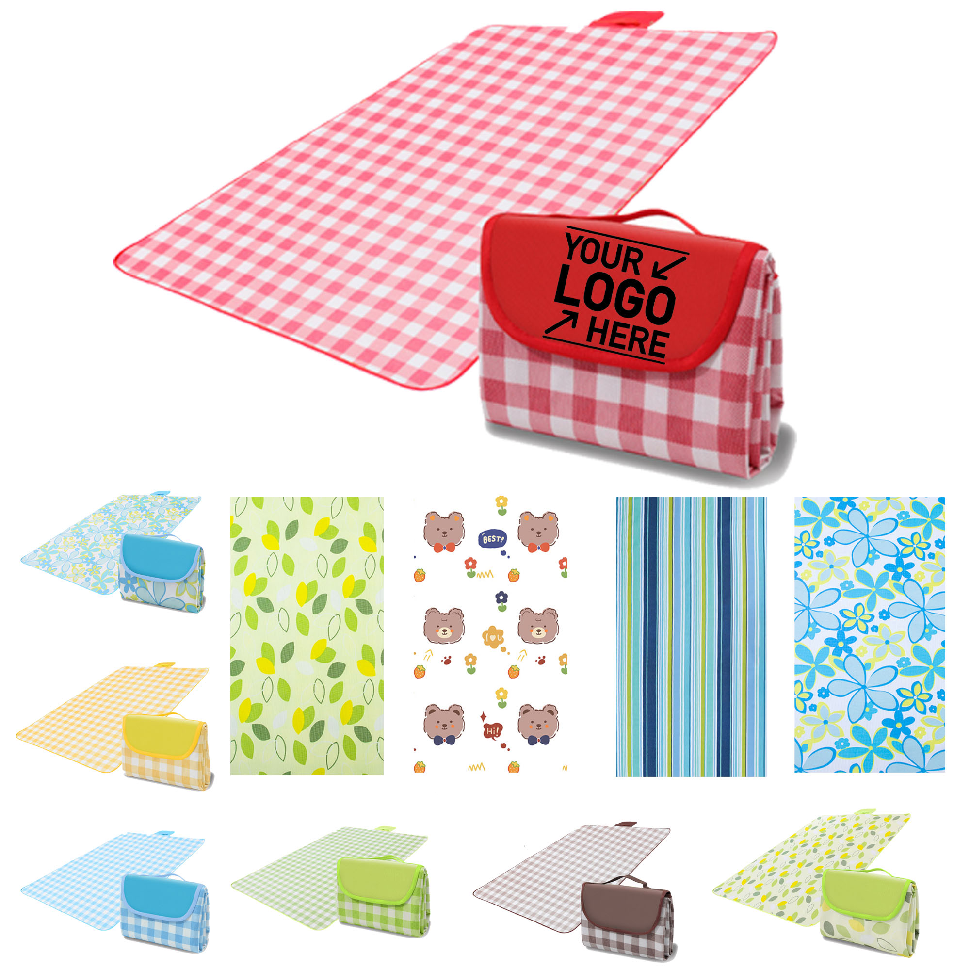 Extra-Wide Outdoor Picnic Mat Damp-Proof Tarp 2