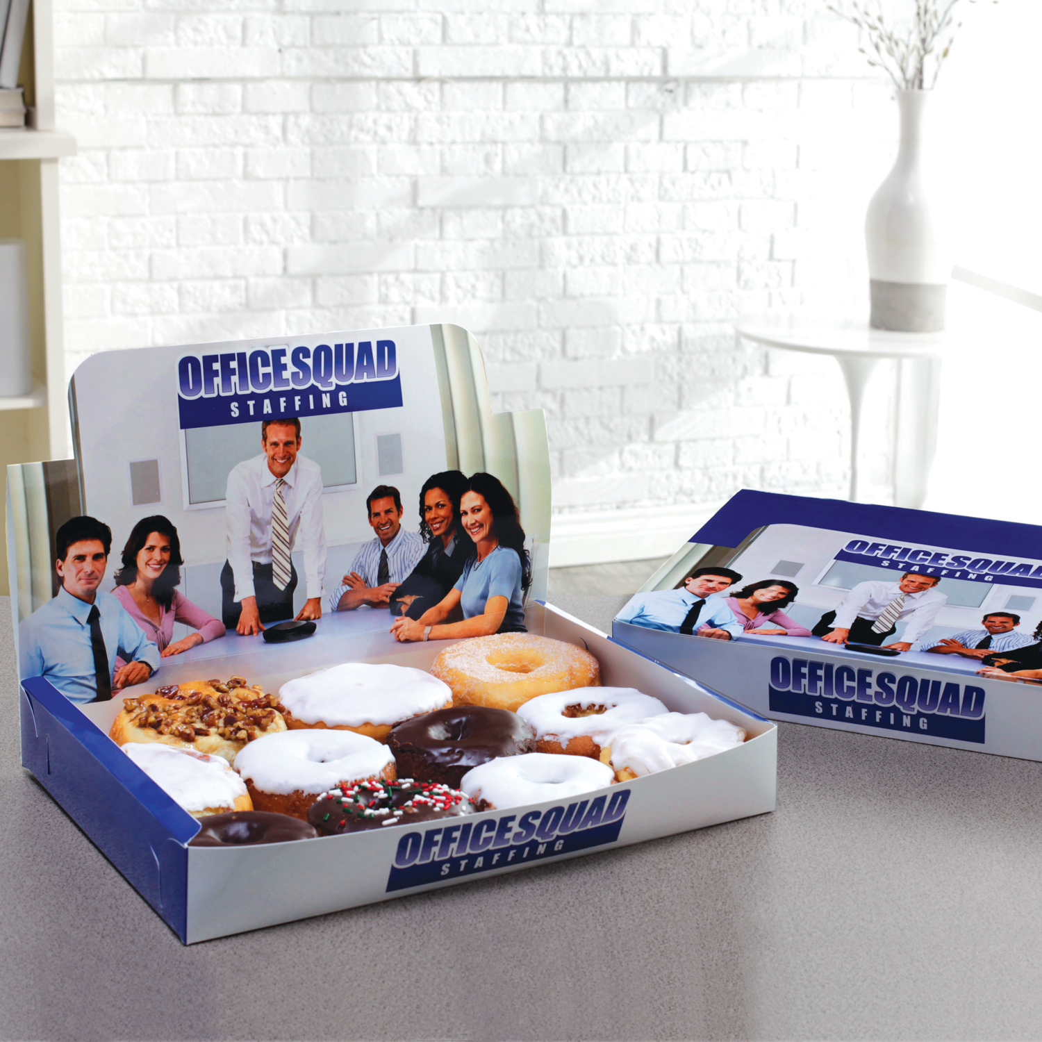 Large Donut Display Box - Full Color & Gloss Finish In Pricing 2