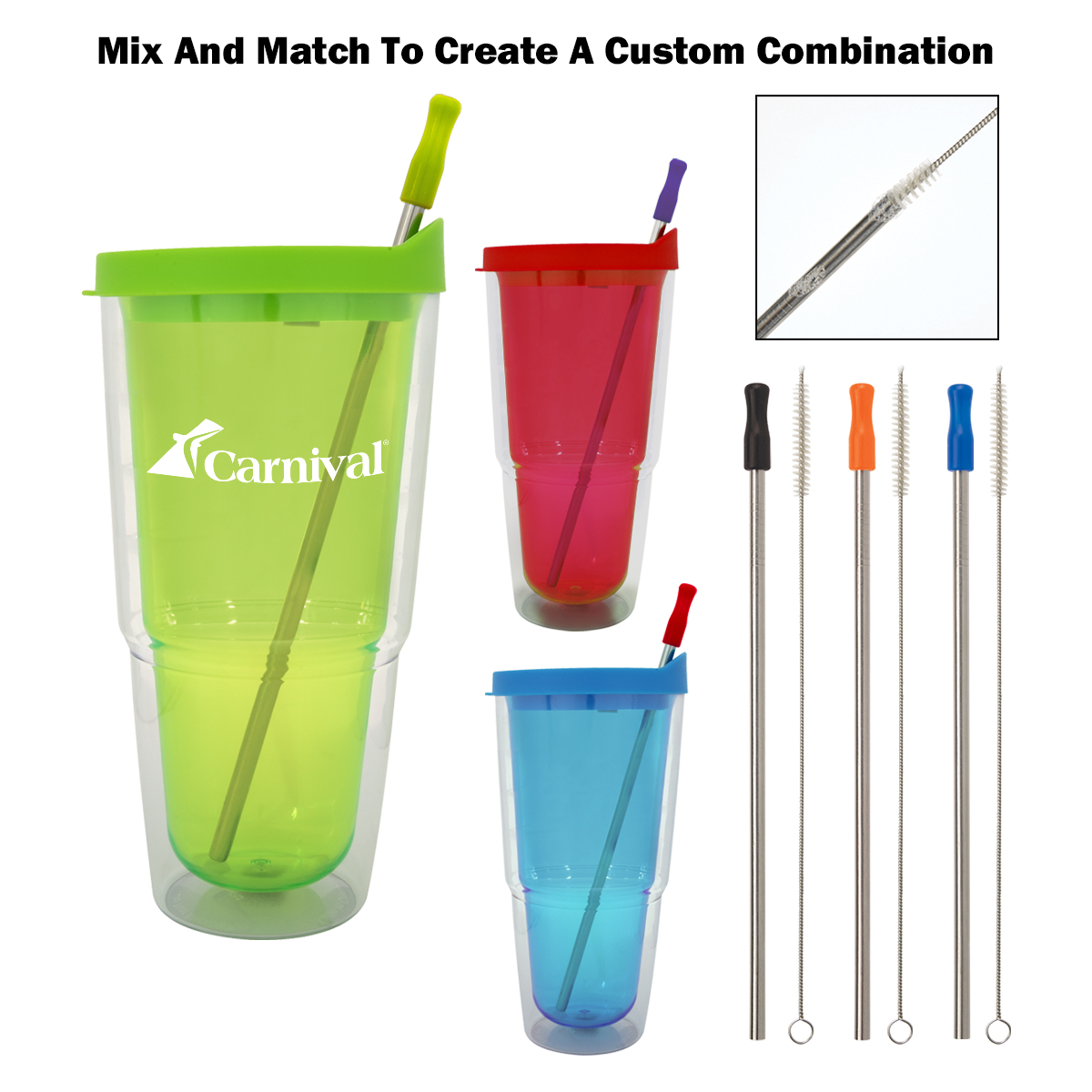 24 Oz. Biggie Tumbler With Lid 1