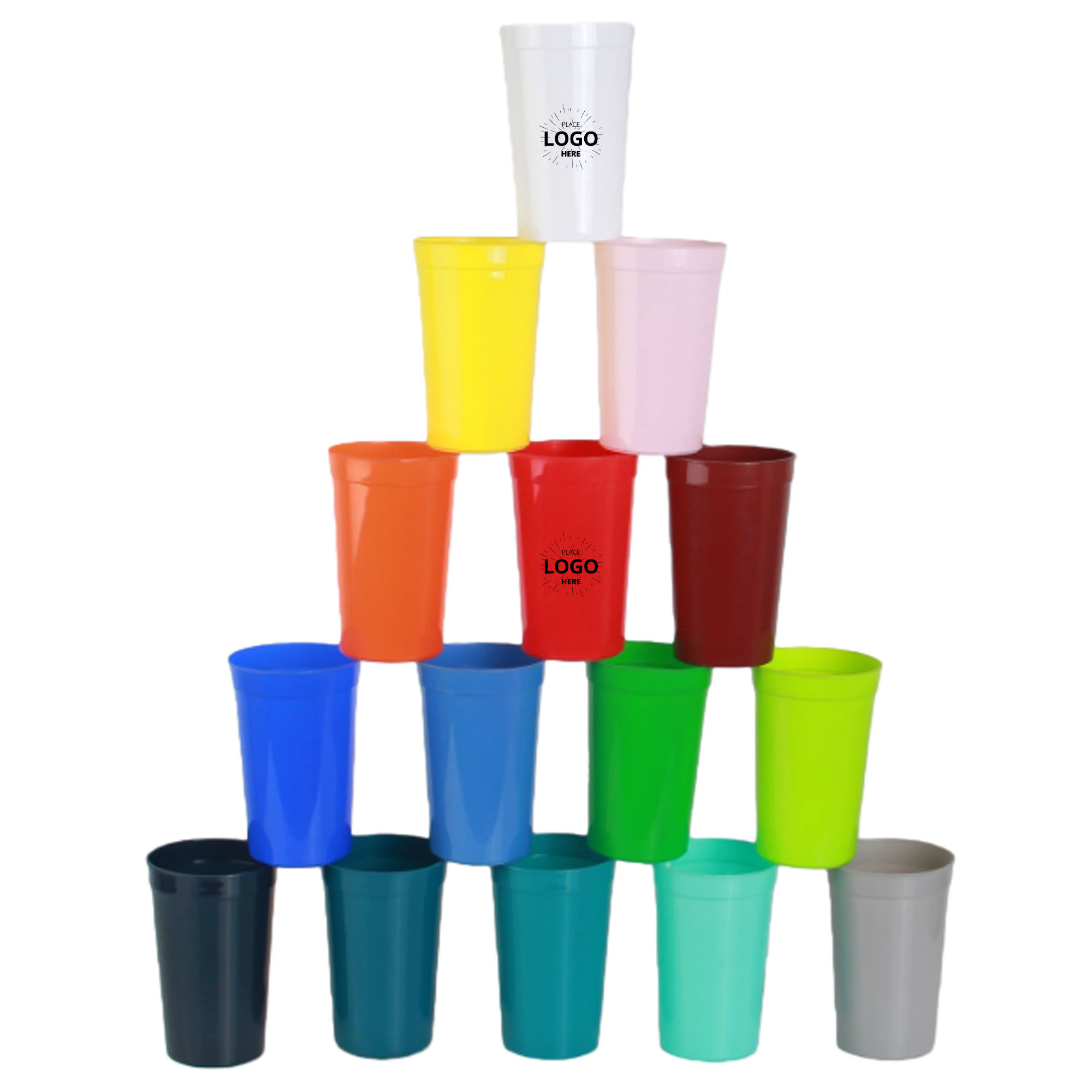 20oz Plastic Reusable Stadium Cup 2