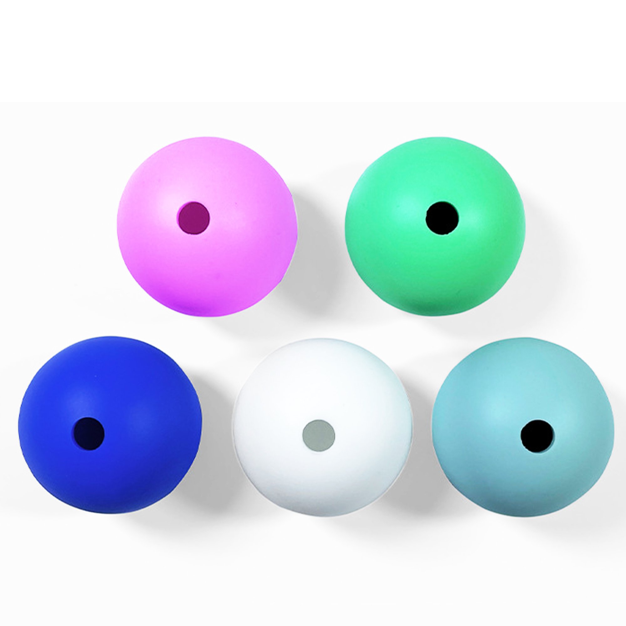 Silicone Ice Ball Molds with Built-in Funnel 2