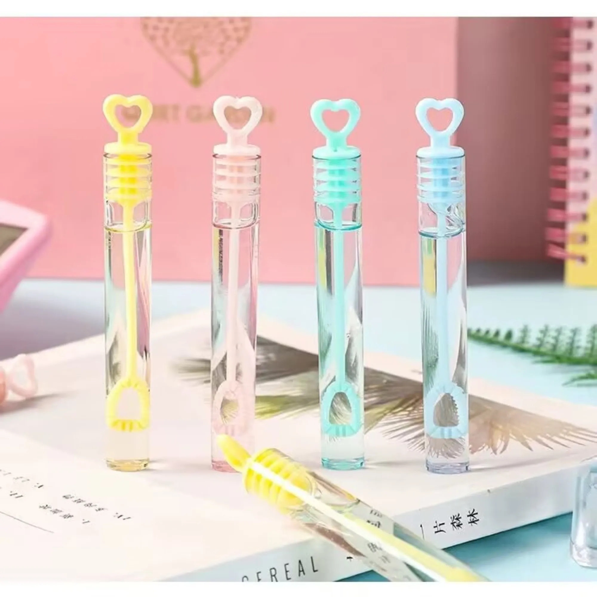Mini Star Bubble Wands Assortment Party Favors Toys for Kids 8