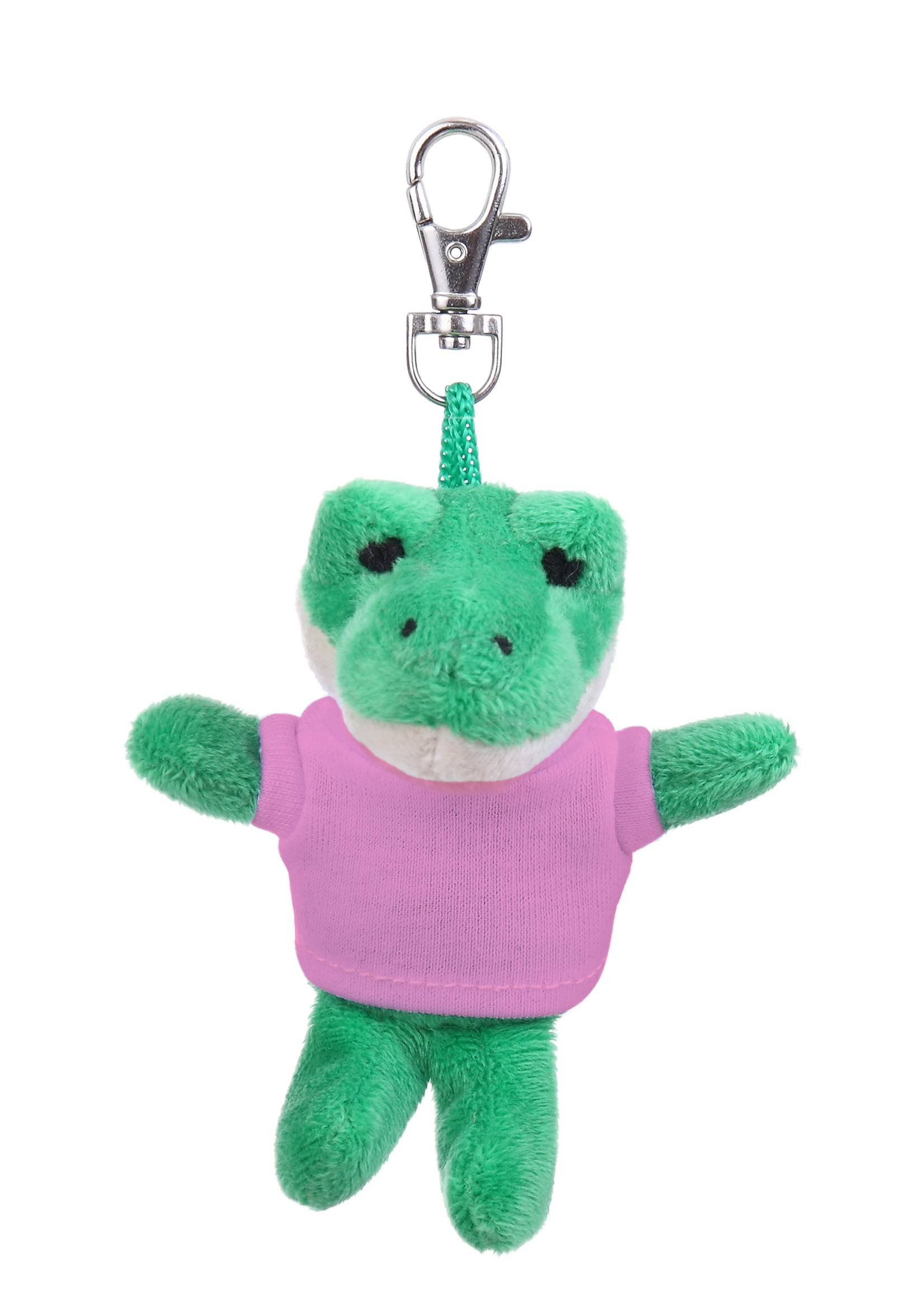 Soft Plush Alligator Keychain with Tee 7