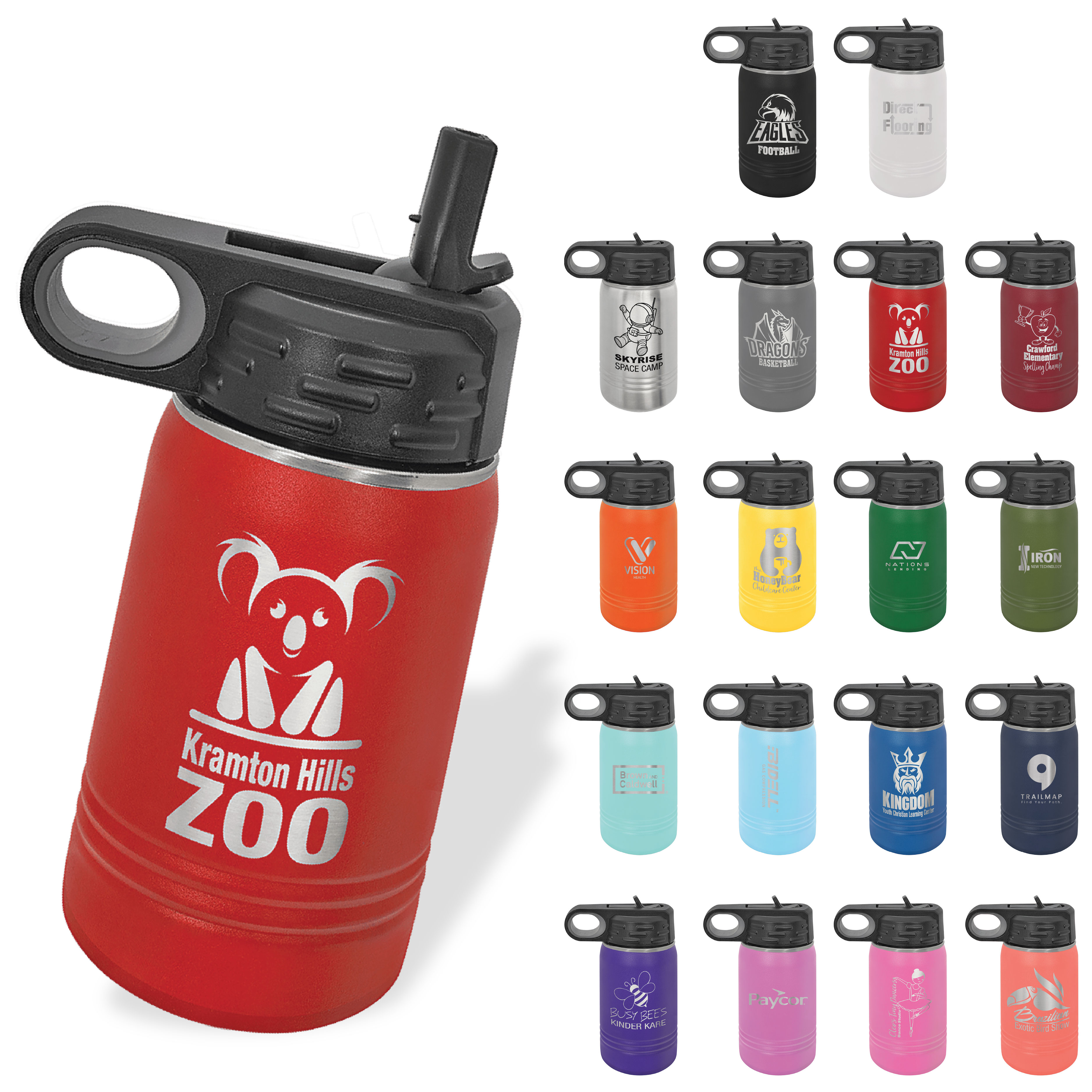 Polar Camel 12oz Stainless Steel Water Bottle 7
