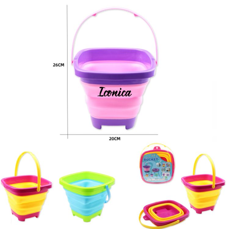 Silicone Collapsible Pail Bucket 3