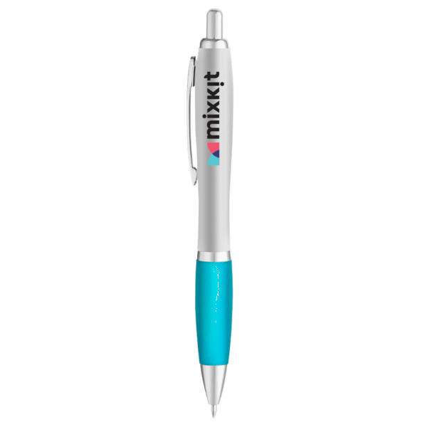Curvaceous Matte Silver Ballpoint 115
