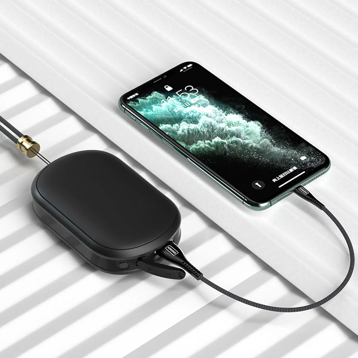 In Stock 10,000mAh Rechargeable Hand Warmers Power Bank 1