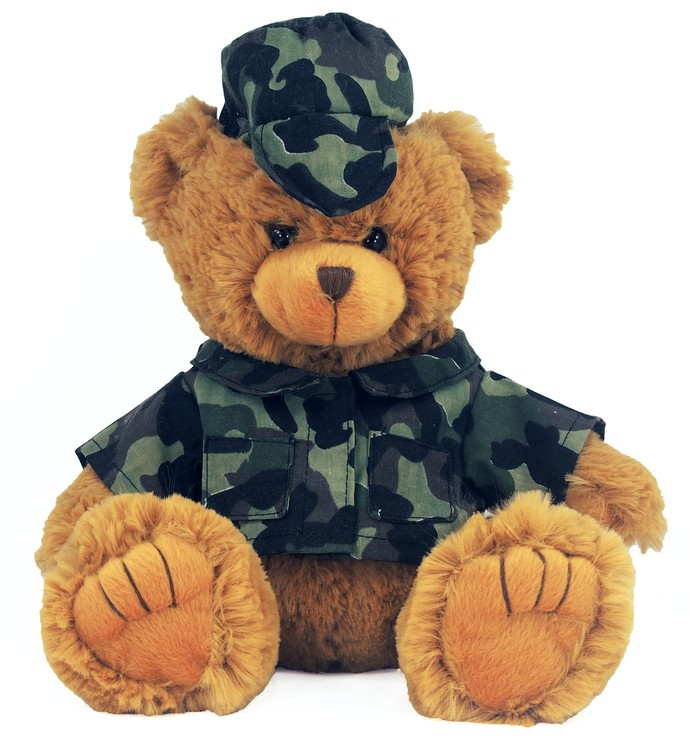 12" Camo Bear 2