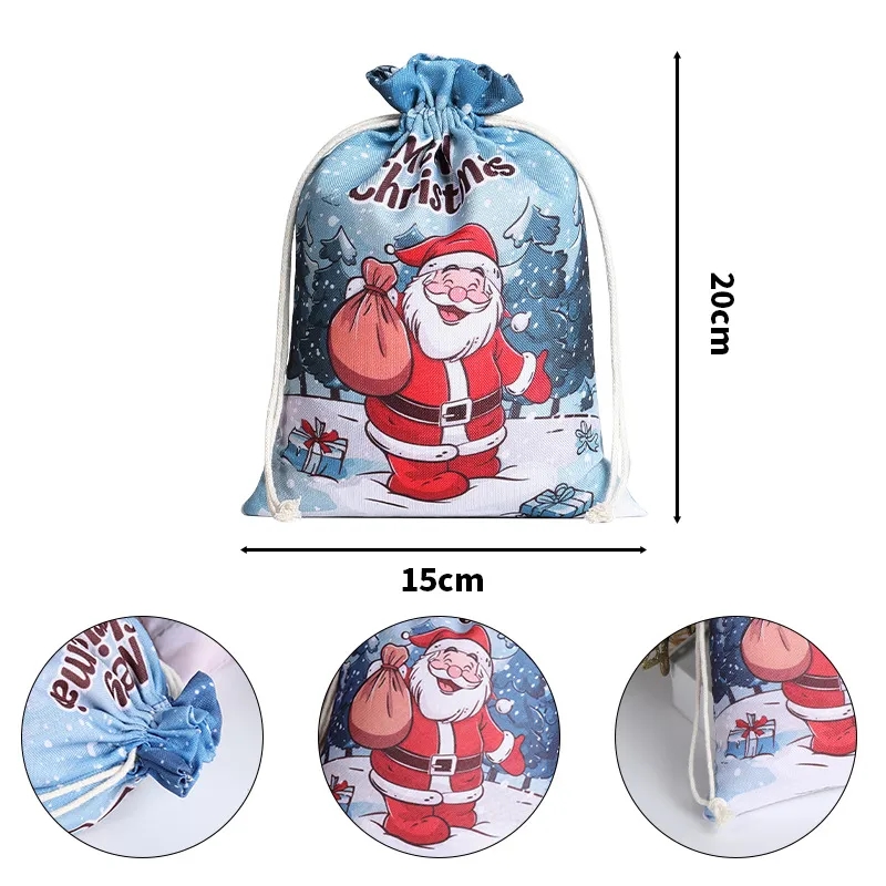 Drawstring Bundle Pocket Candy Bag 5