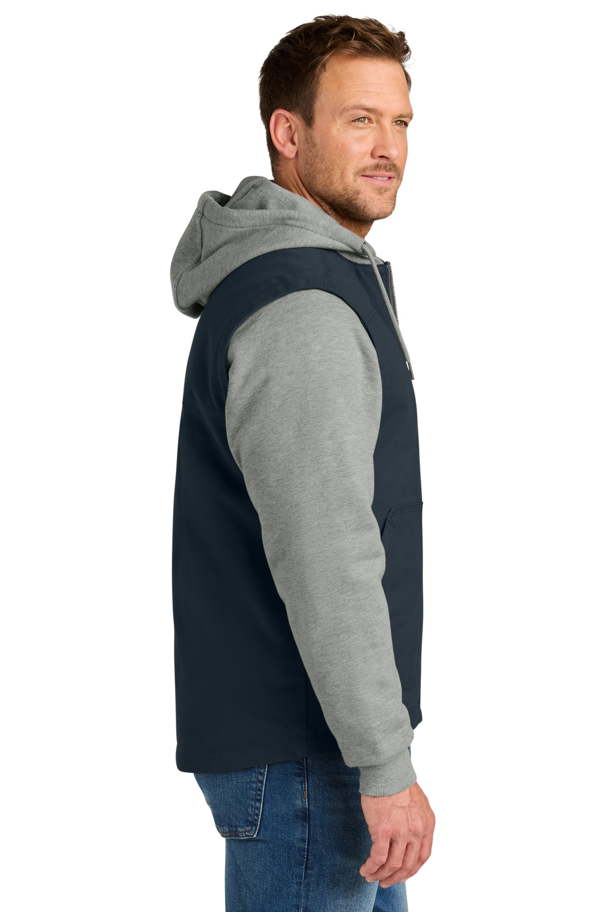 CornerStone Duck Fleece Full-Zip Hooded Jacket CSJ42 10