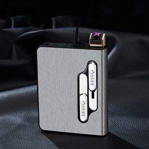 20 Sticks Cigarette Holder With Integrated X Lightning Lighter 8