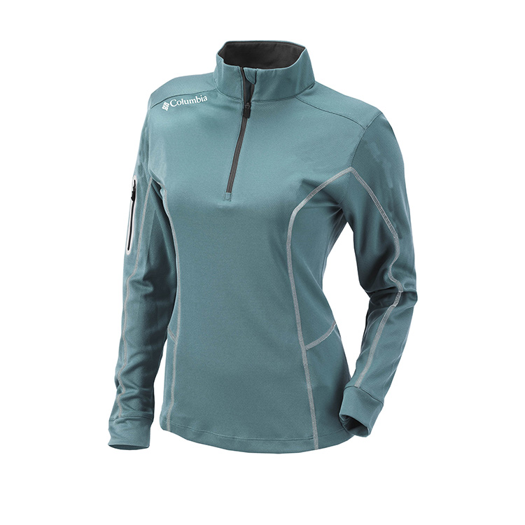 Columbia Ladies Omni-Wick Shotgun 1/4 Zip 13