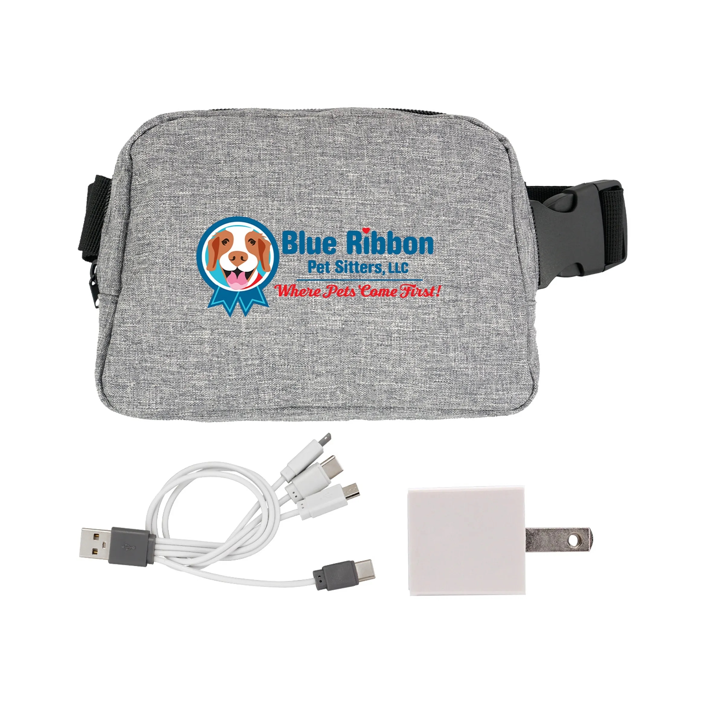 RECYCLED FANNY PACK WALL CHARGING SET 21