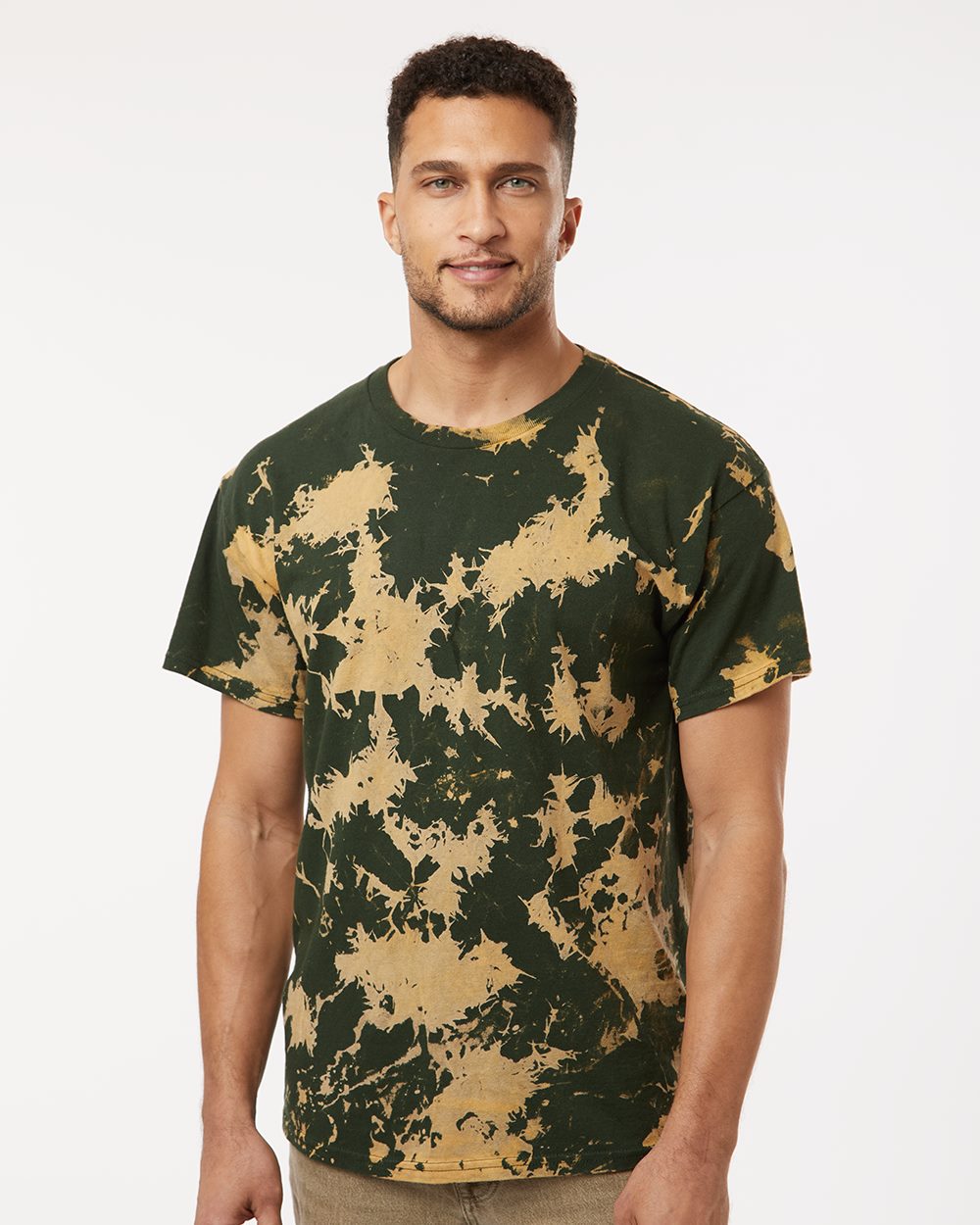 Unisex Bleach Out Dyed T-Shirt - 1385 24