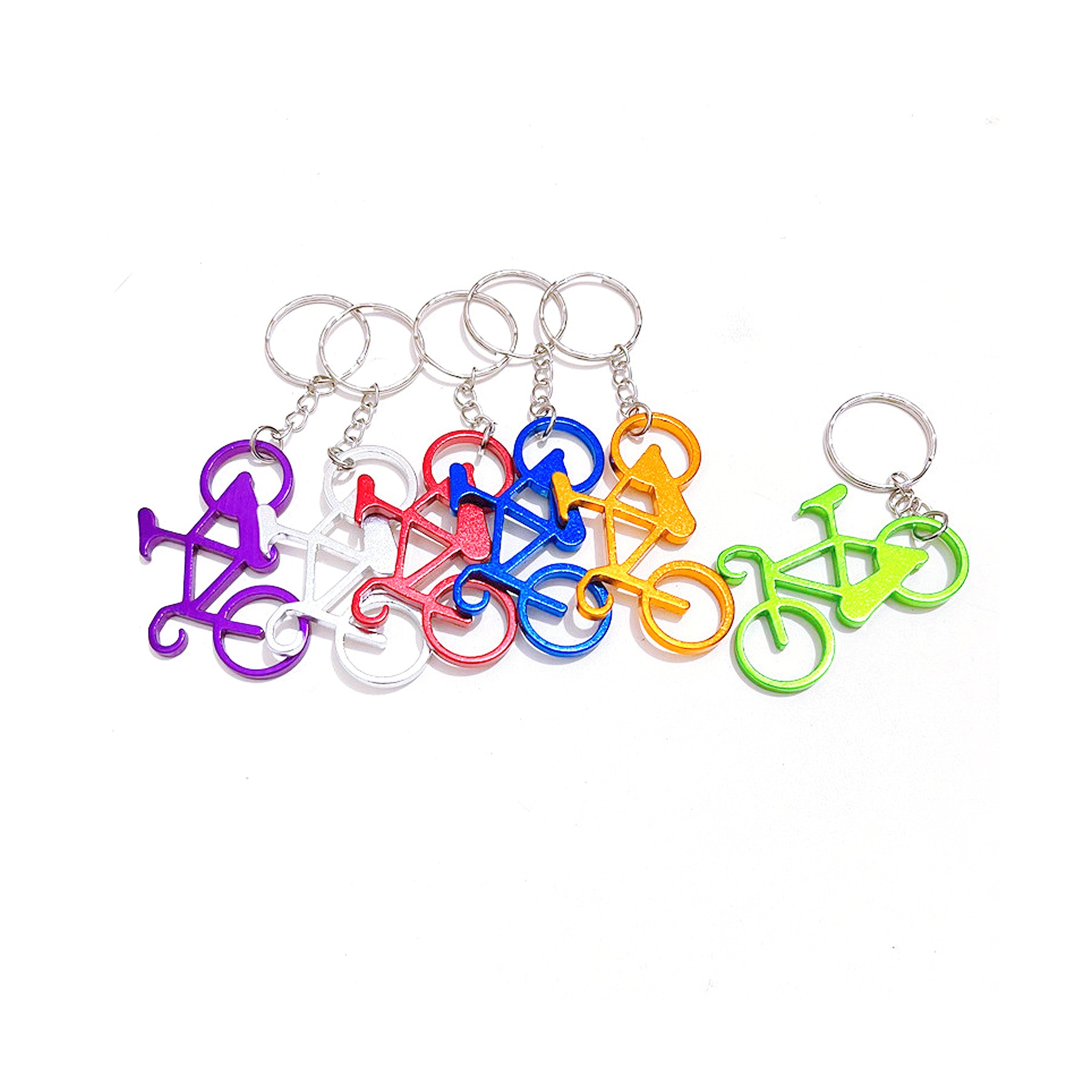 Bicycle Bike Bottle Opener Keychain 6