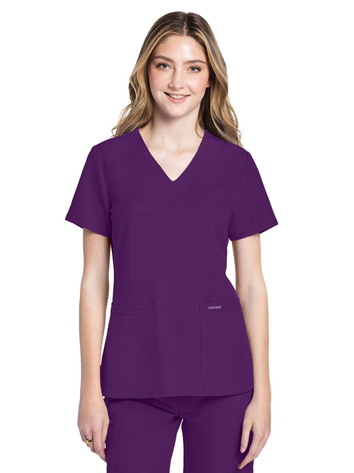 Cherokee - WW Originals Ultra - Women's 2-Pocket V-Neck Top 27