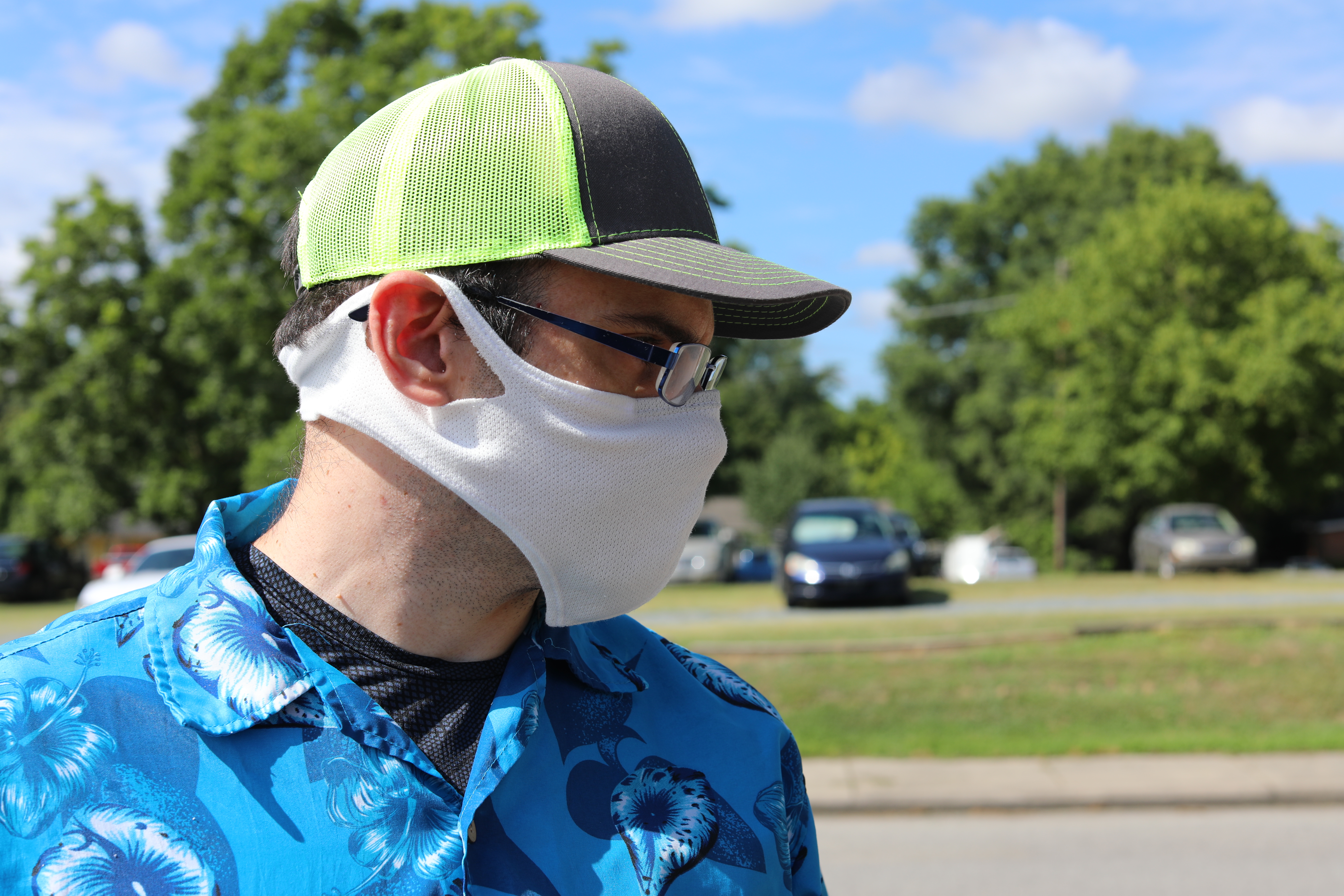 SMART Tiers Washable Hemmed Deluxe Mini-Gaiter Adult Mask 8