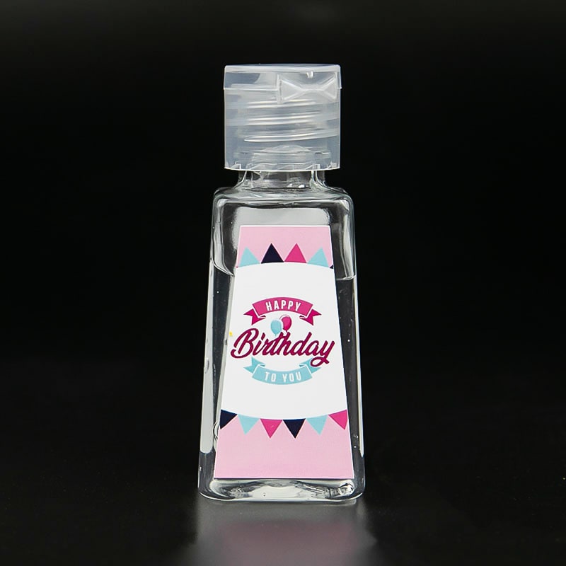 1oz Custom Hand Sanitizer Triangle Bottles 32