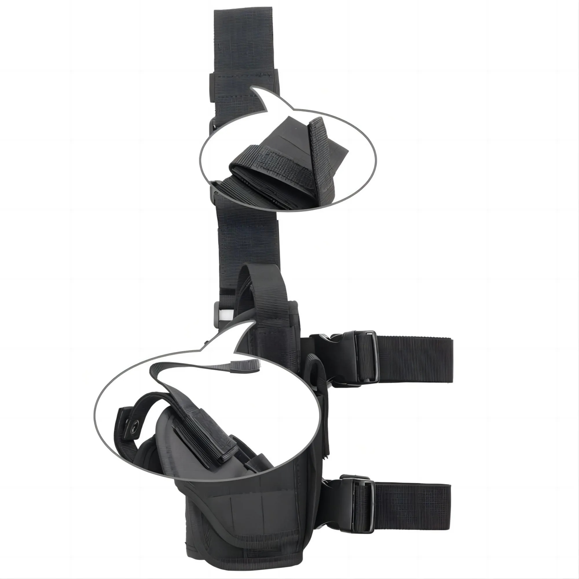 Multifunctional Waist Leggings Hanging Gun Leg Bag 9