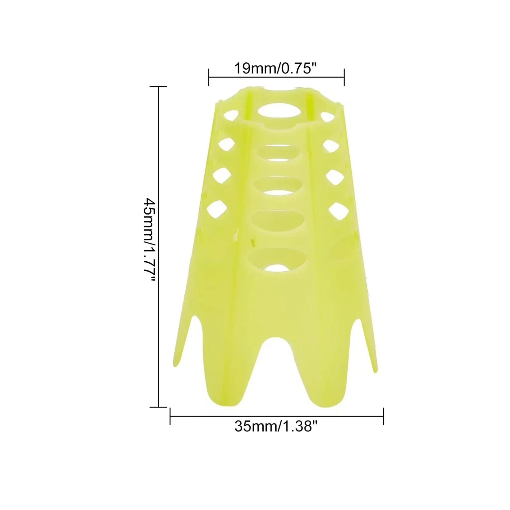 Reusable Plastic Golf No-Drag Tee 1