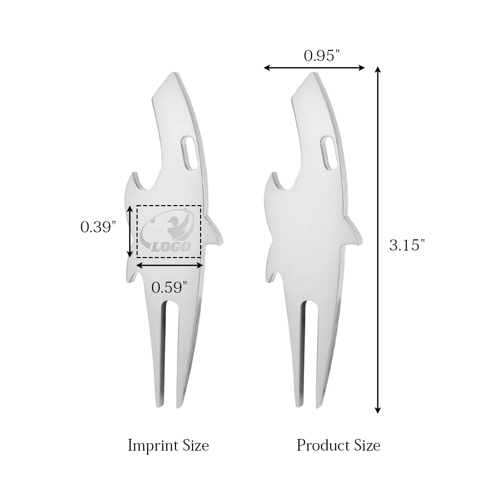 Creative Shark Style Divot Tool 4