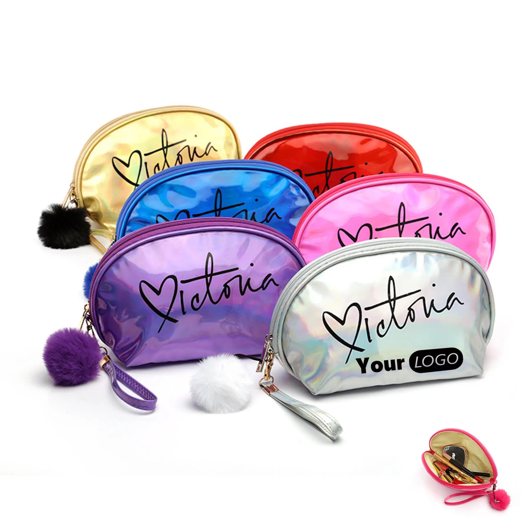 Fashion Waterproof Laser Cosmetic Bag 6