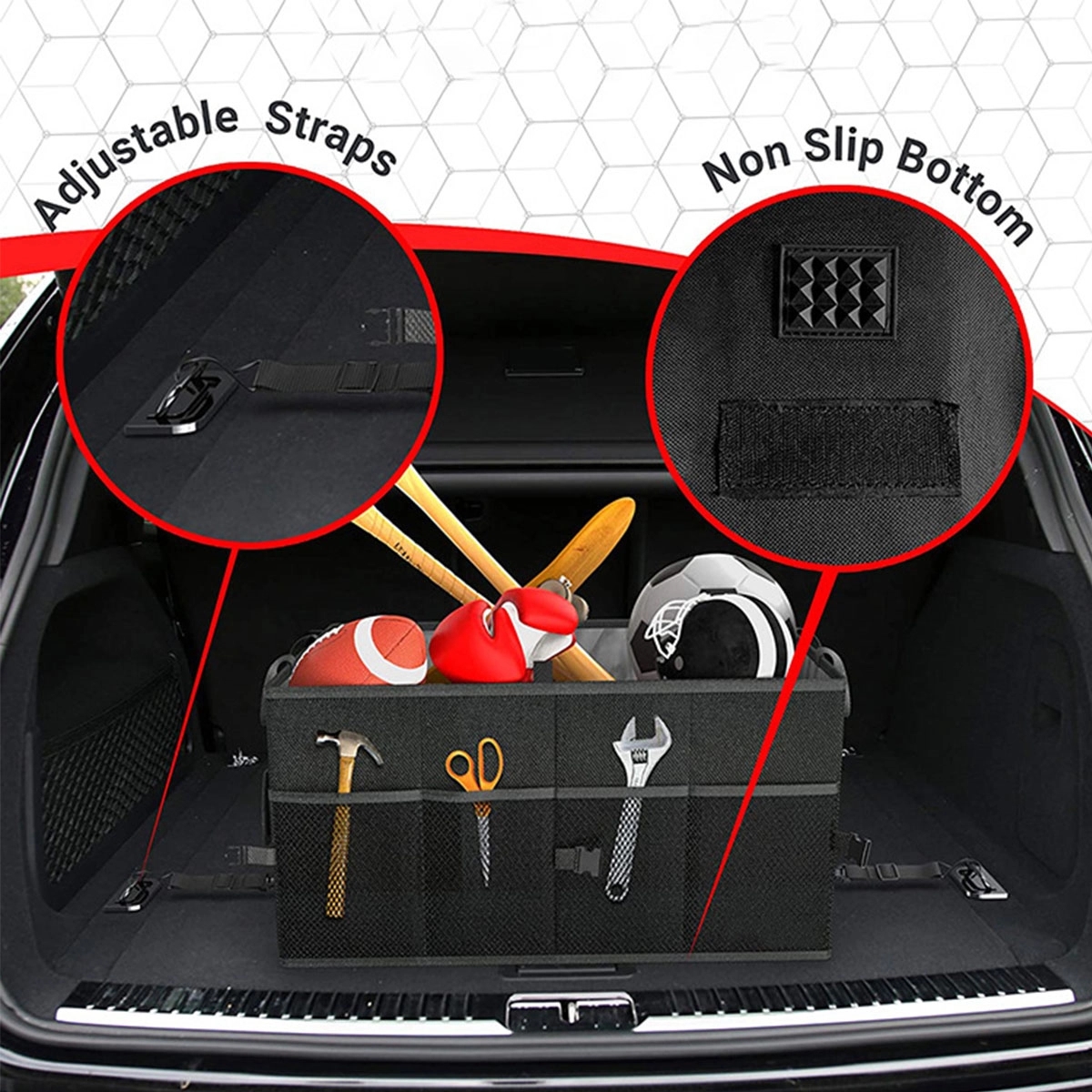 Large Car Trunk Organizer 3
