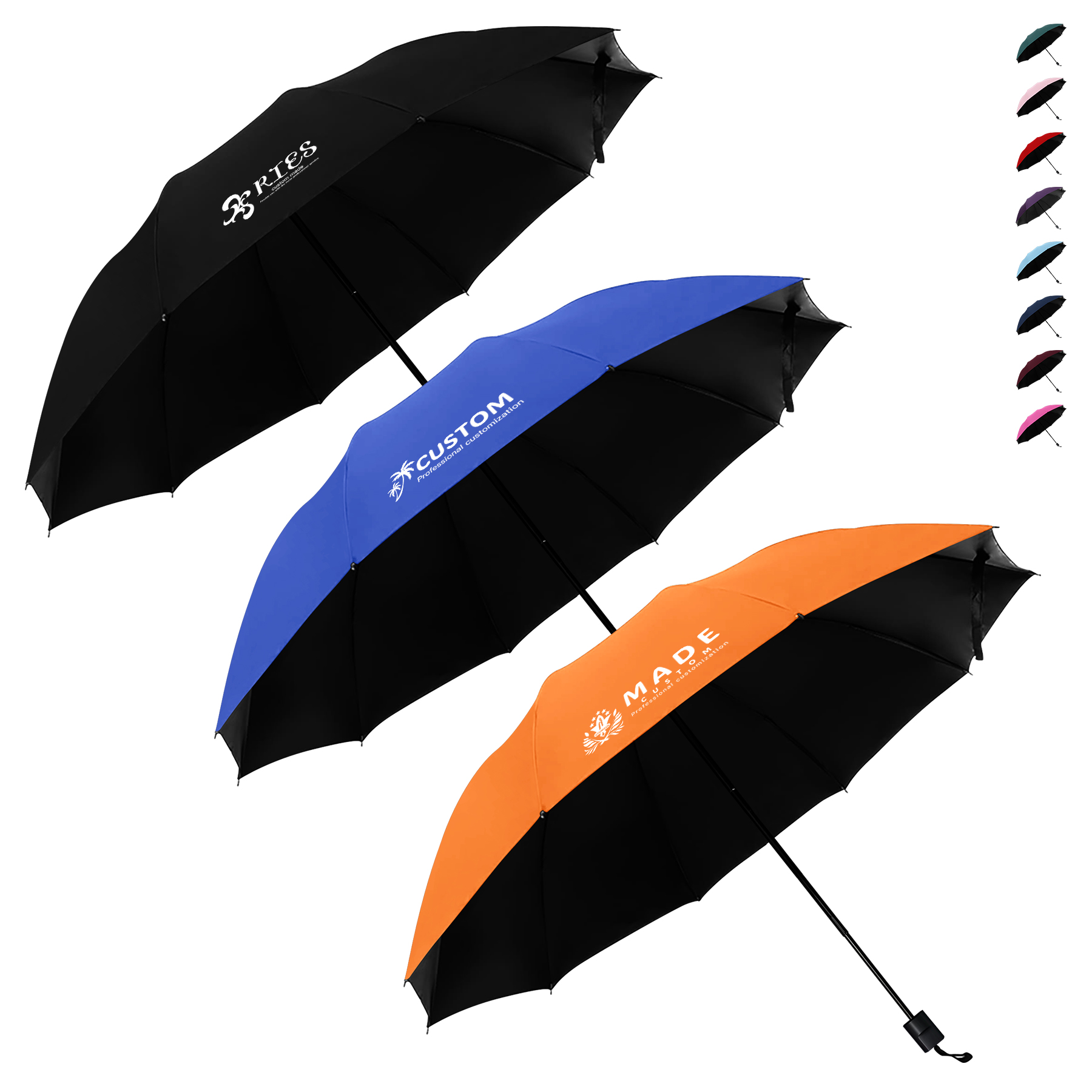 8 Ribs Folding Umbrella 7