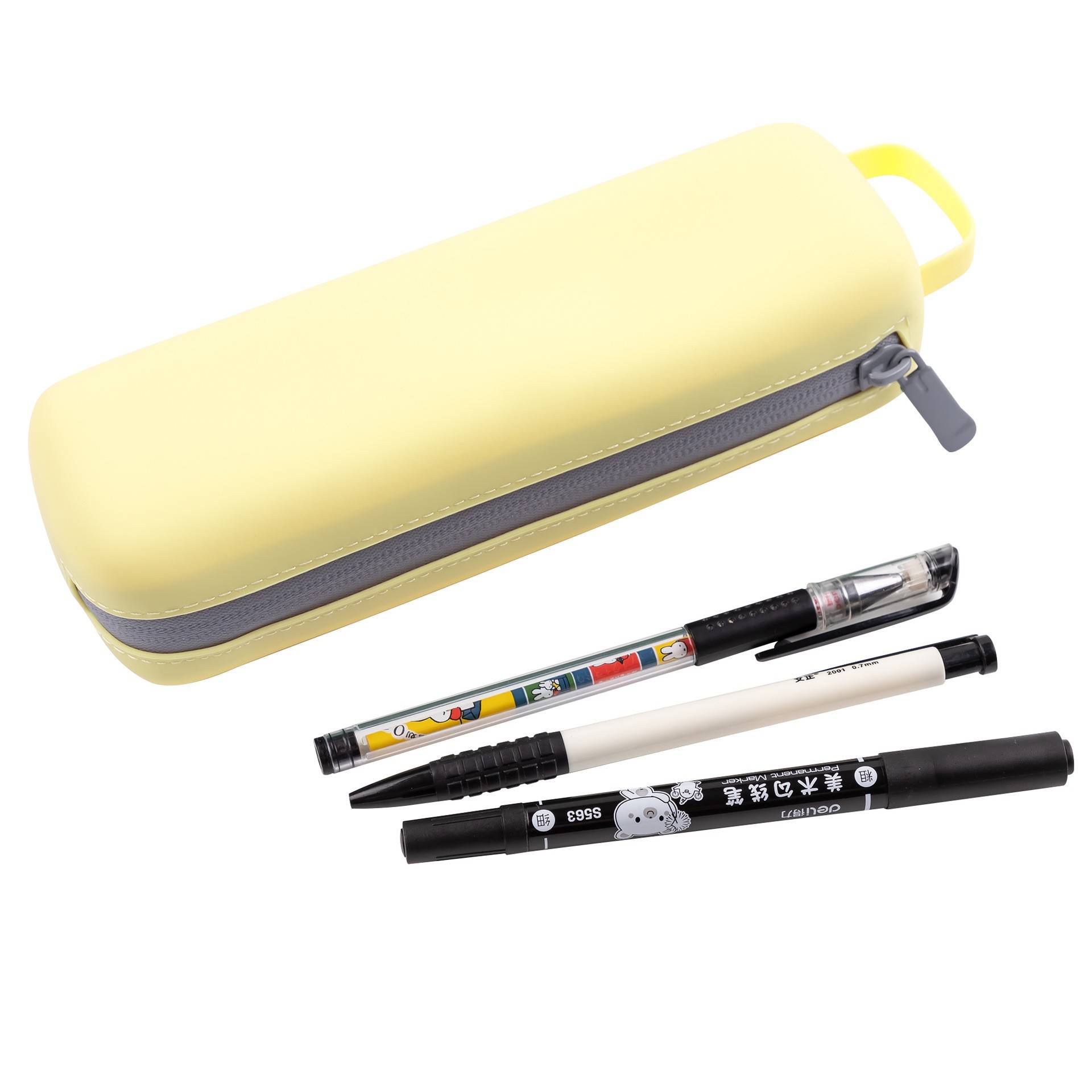 Rectangular Silicone Pen Bag Pencil Case 4