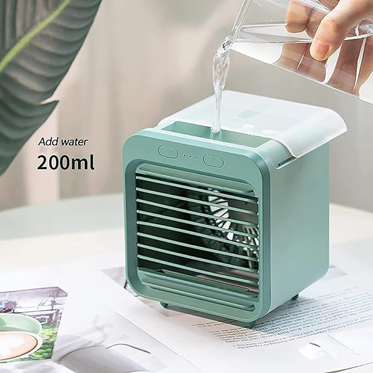 Portable Desktop Cooling Fan with Water Mist Function 5