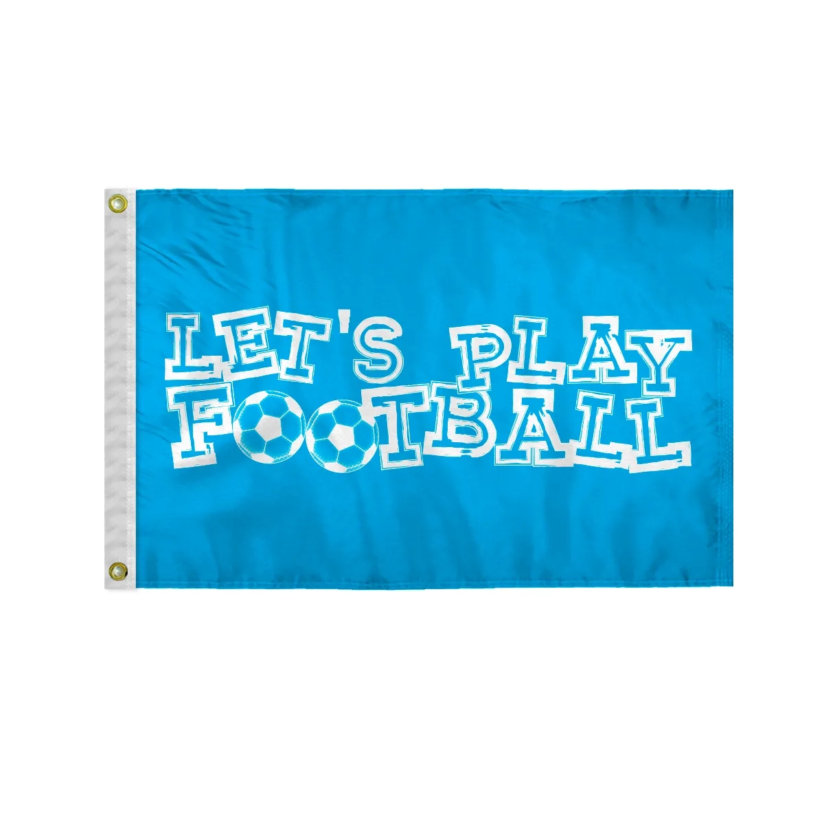 Custom Screen Sublimation Flag - 20" x 30" W-Poly 2