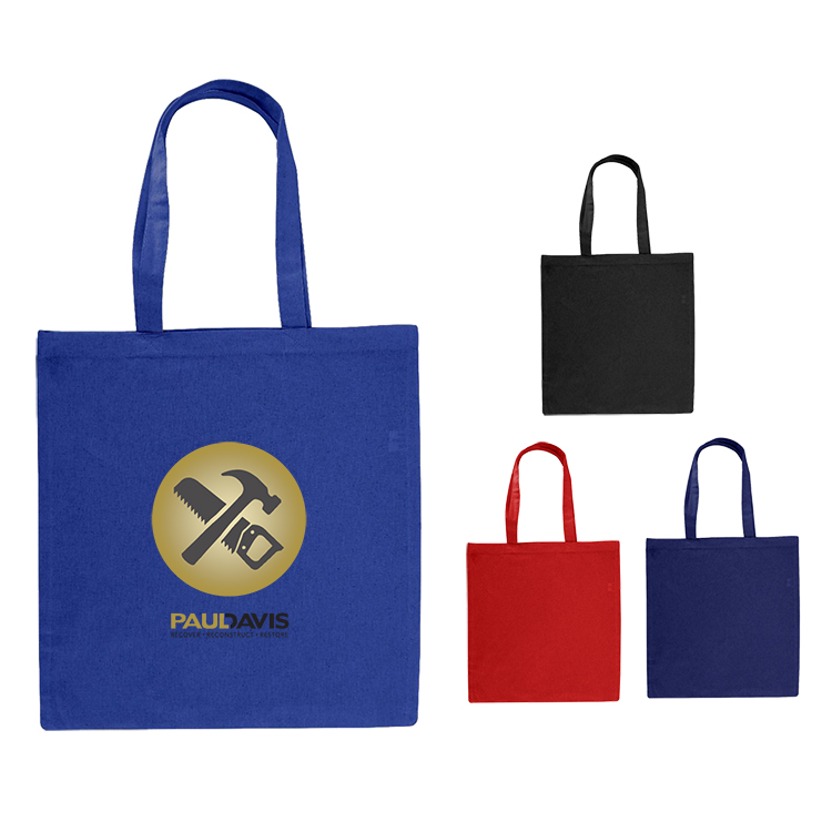 6 oz. Bargain Cotton Canvas Tote Bag 9