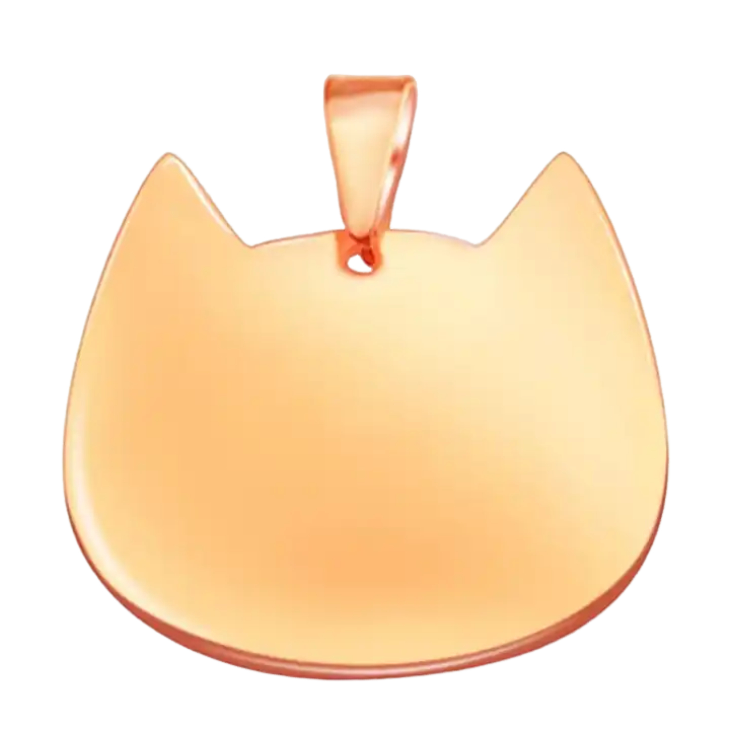 Cat Shaped Stainless Steel Pet Tag 4